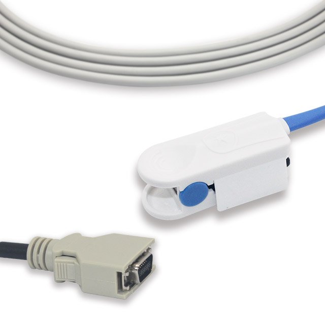 Compatible Physio Control Reusable SpO2 Sensor