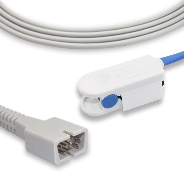 Compatible GE-Corometrics Reusable SpO2 Sensor